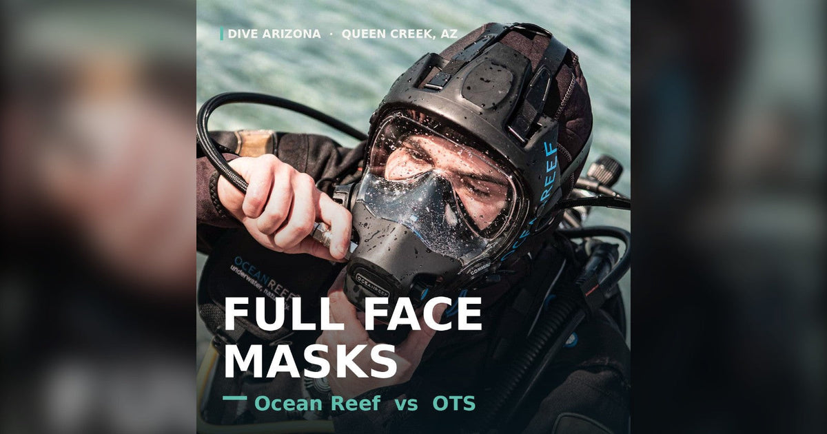 Full Face Masks for Diving: Ocean Reef vs OTS