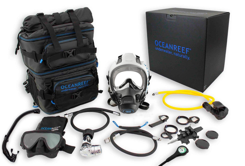 Ocean Reef Neptune III Package Full Face Diving Mask