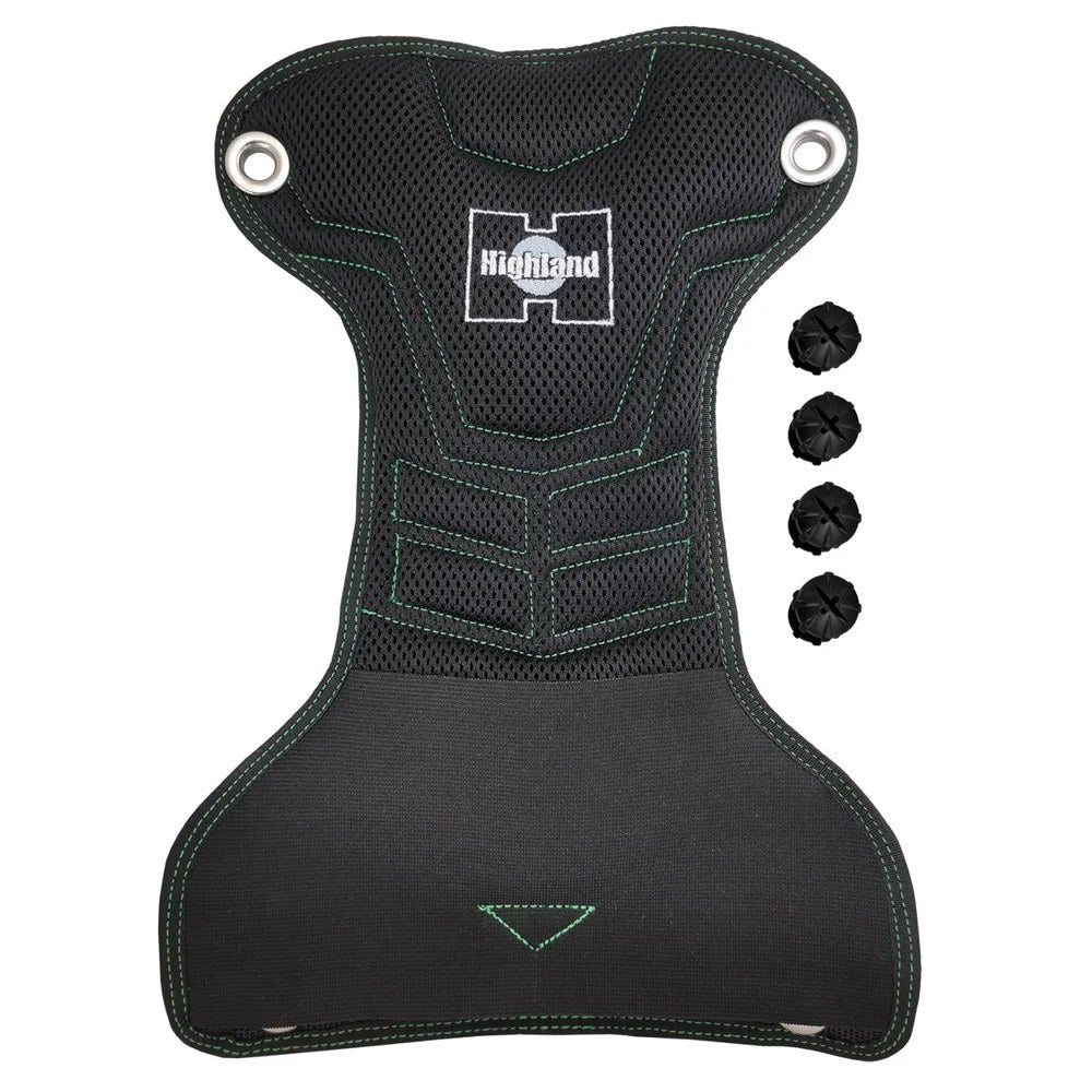 Highland Back Pad for Aluminum Travel Plate