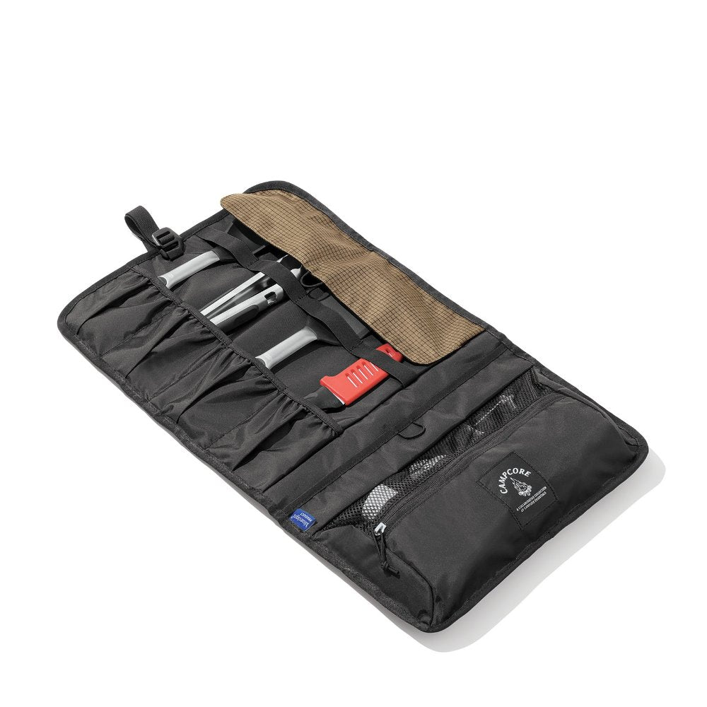 OXO Campcore Cooking Tool Roll & Utensil Set