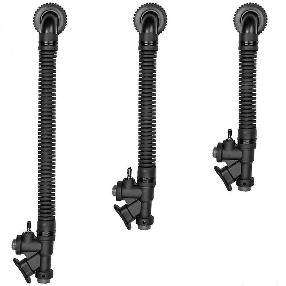XDEEP Complete Inflator with Corrugated Hose and Elbow Adaptor