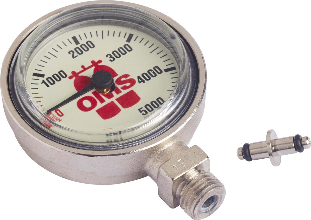 OMS Stage SPG, 0 - 5500 PSI (Including Swivel, without HP Hose)