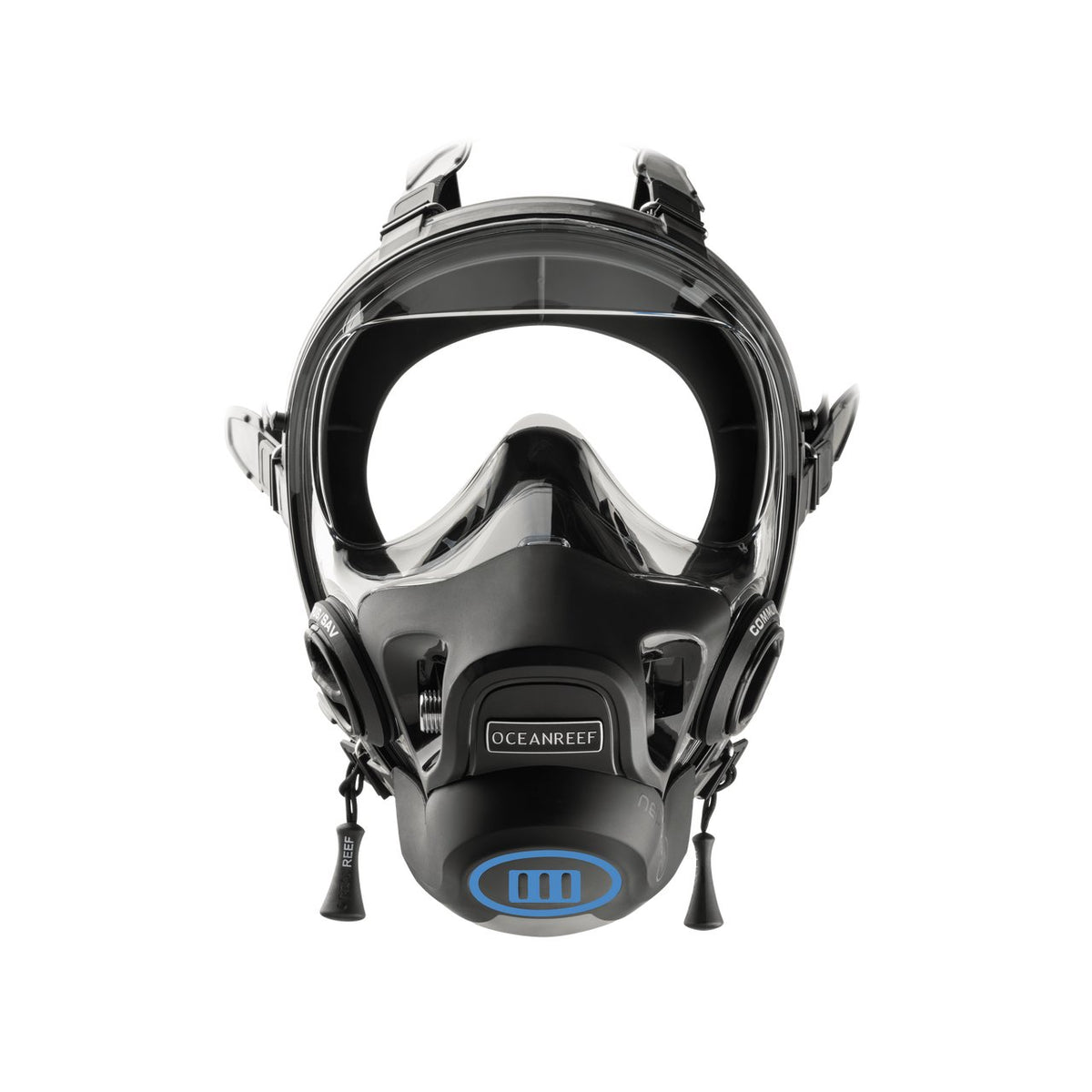Ocean Reef Neptune III Basic Full Face Diving Mask (G.divers Line, Grey)