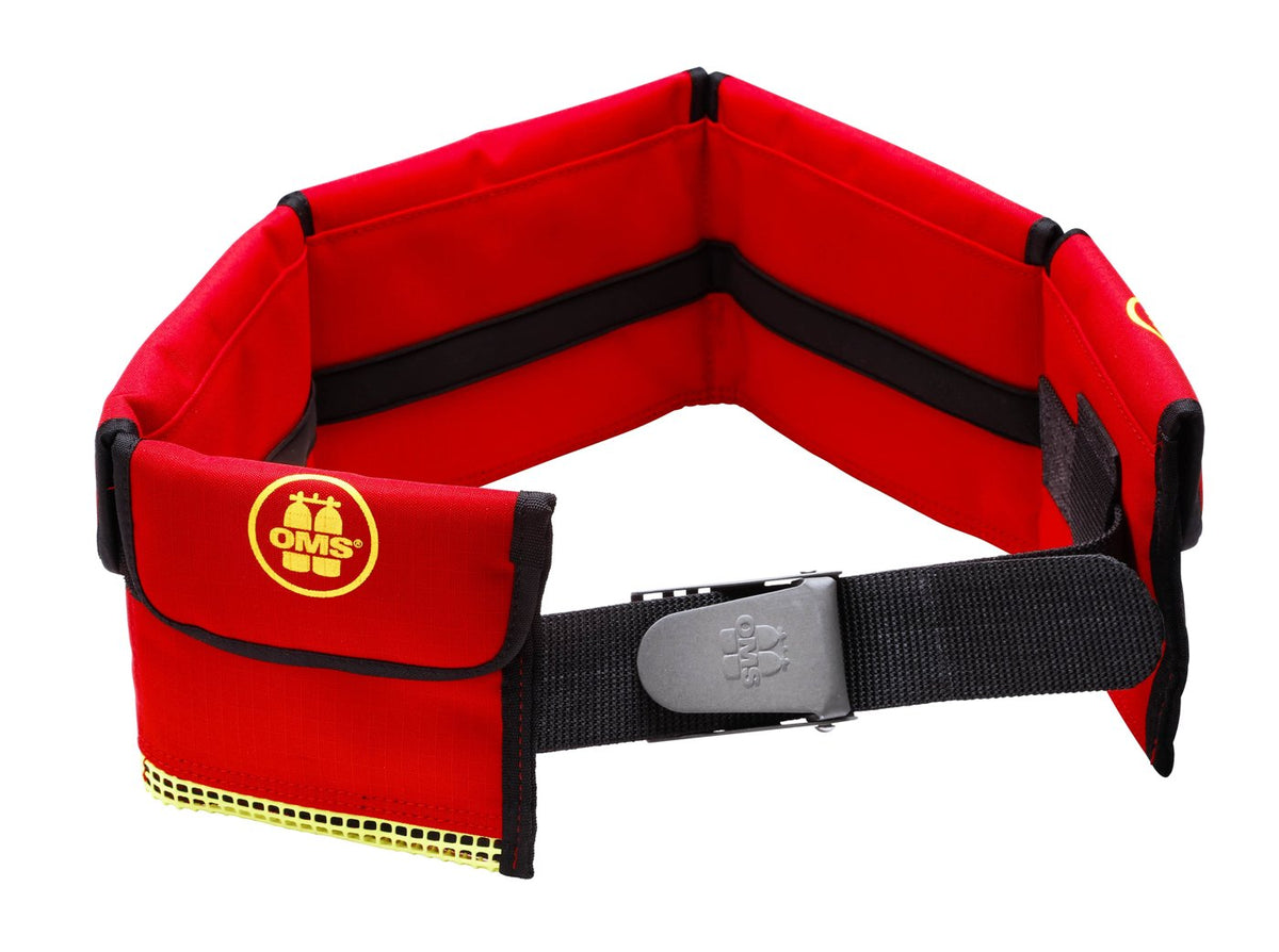 OMS Soft Weight Belt with OMS Aluminum Buckle - Flood
