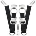 OMS PS Shoulder Straps (Pair) w/ Stainless Steel Buckle & Webbing to Waist Strap