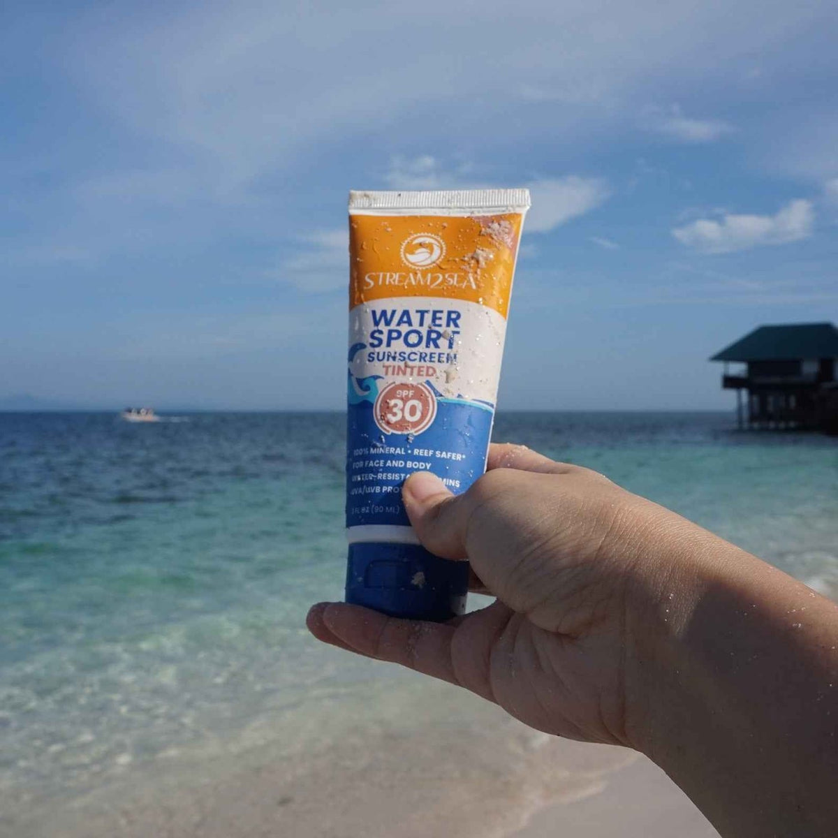 Stream2Sea Eco Tinted Sunscreen For Body Sport SPF 30