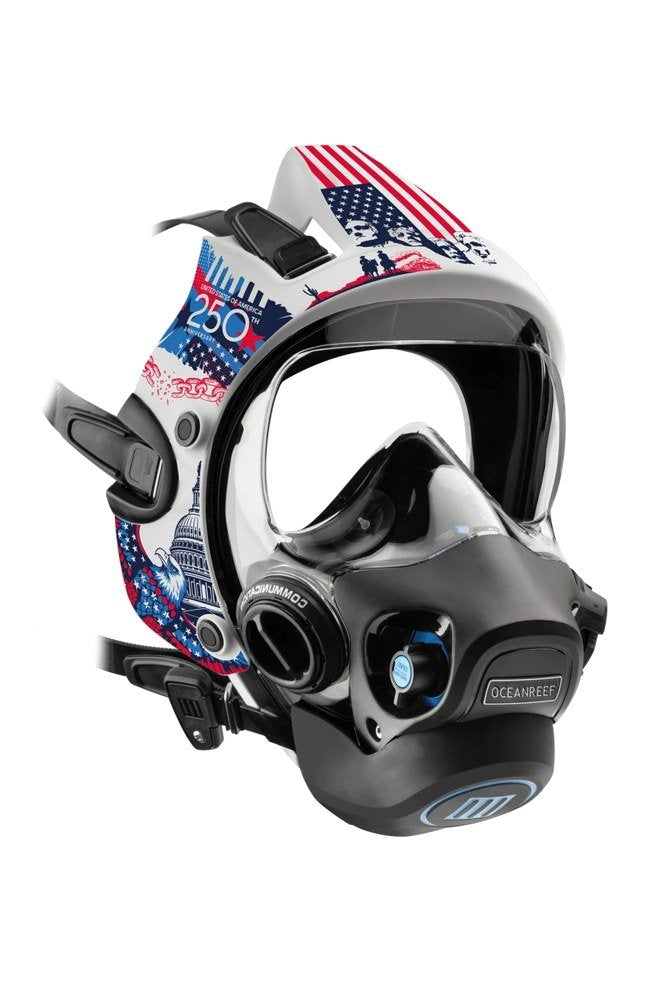 Ocean Reef Neptune III ID250 Full Face Diving Mask (250 Edition)