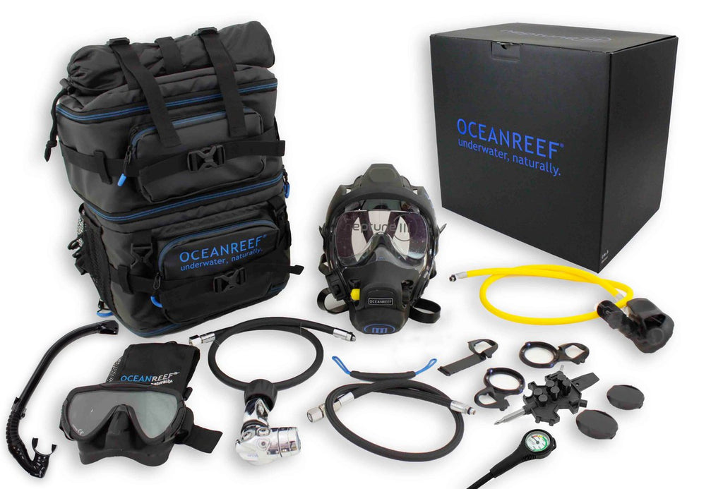 Ocean Reef Neptune III Package Full Face Diving Mask