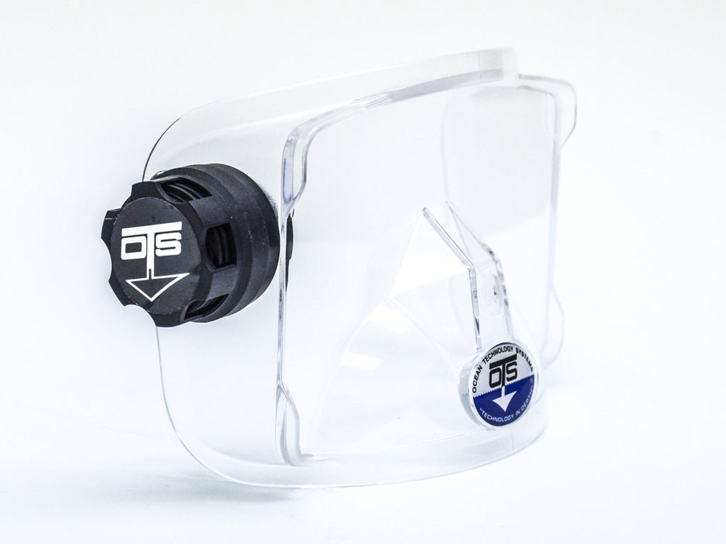 OTS ABV-2 Ambient Breathing Valve (Installed on Guardian Visor)