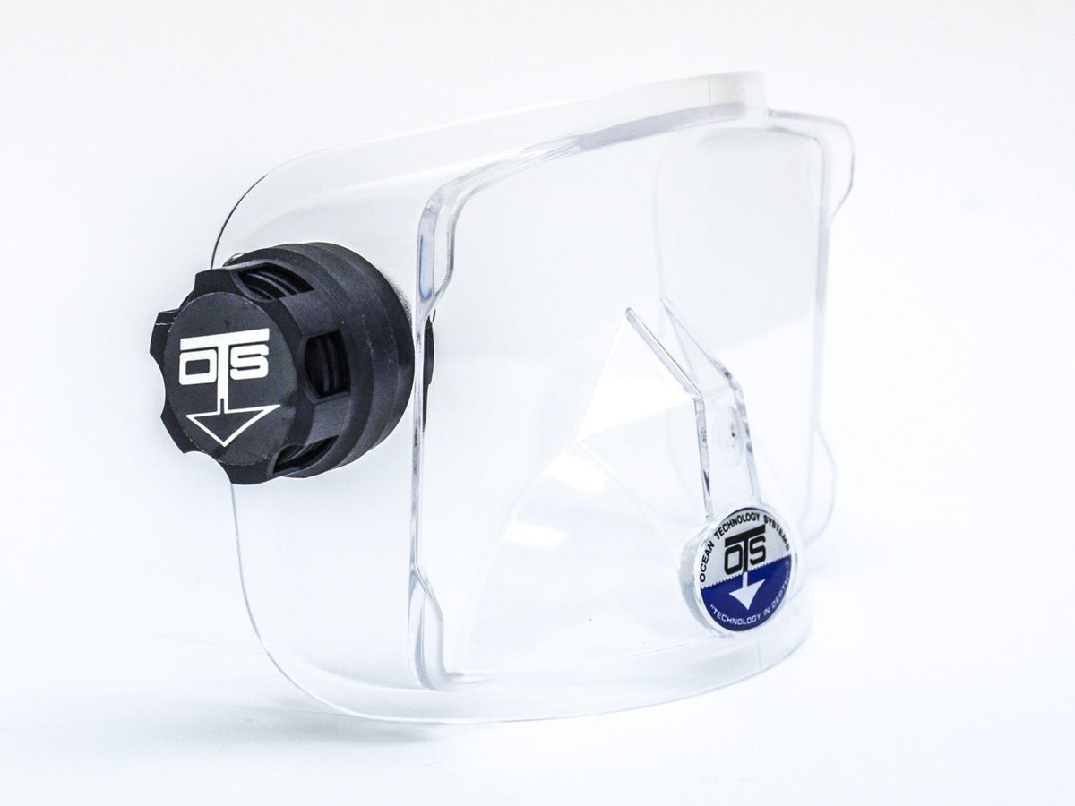 OTS ABV-2 Ambient Breathing Valve (Installed on Guardian Visor)