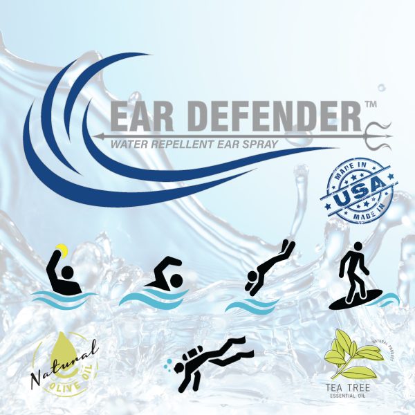 Dive 1st Aid Ear Defender Water Repellent Ear Spray