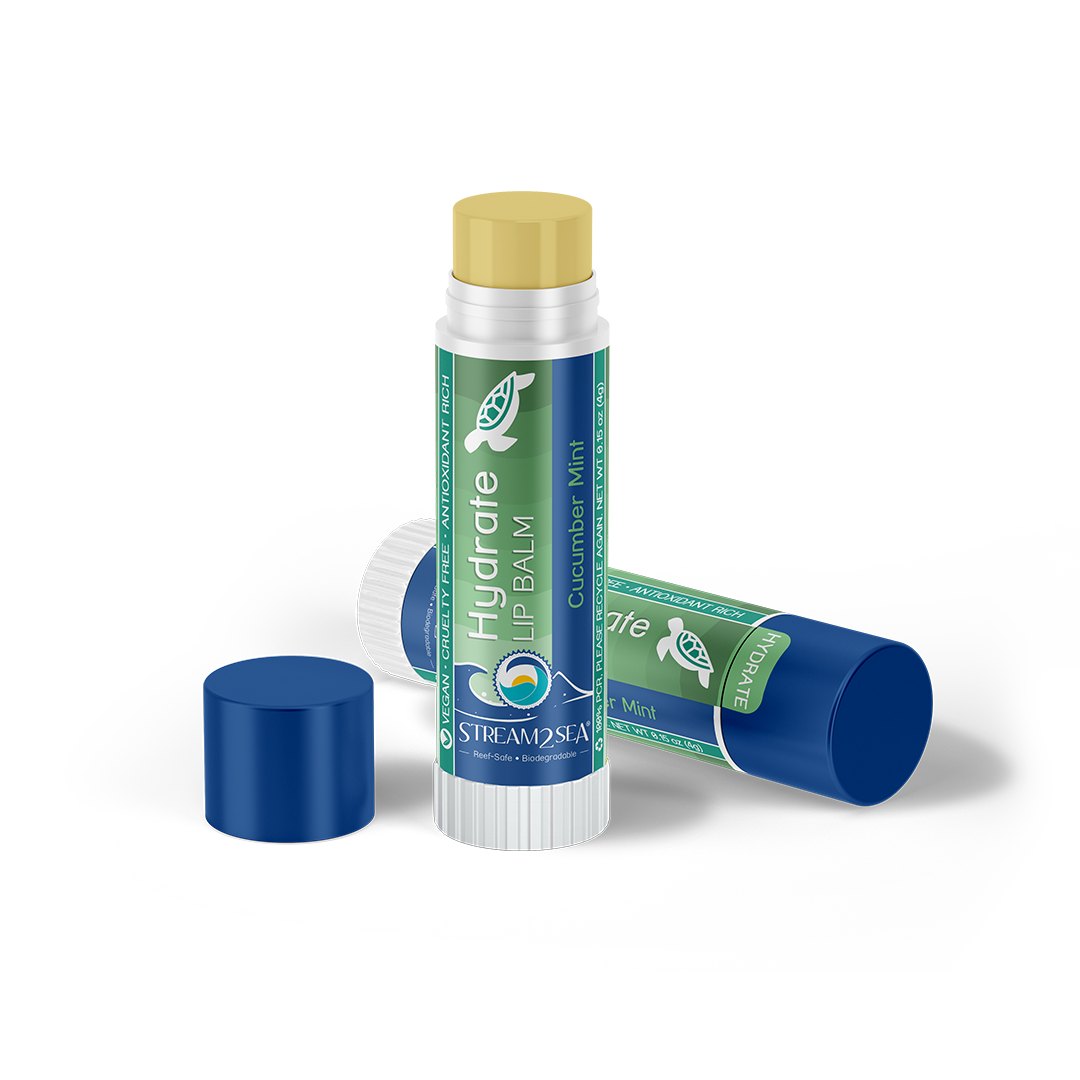 Stream2Sea Hydrate Lip Balm with Hemp Oil