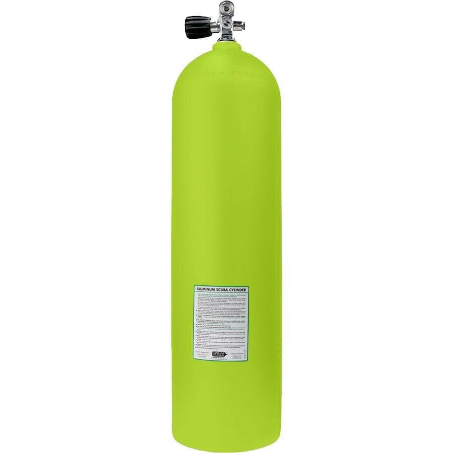 Catalina AL63 63 cu ft Aluminum Scuba Tank - Yellow with Sherwood K-Valve