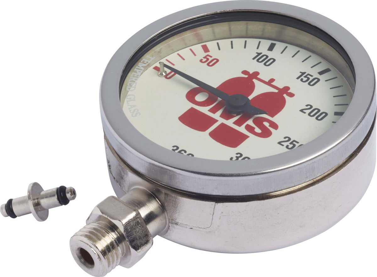 OMS SPG 63 mm, Mineral Glass, Nickel Finishing, "OMS" 0-360 Bar