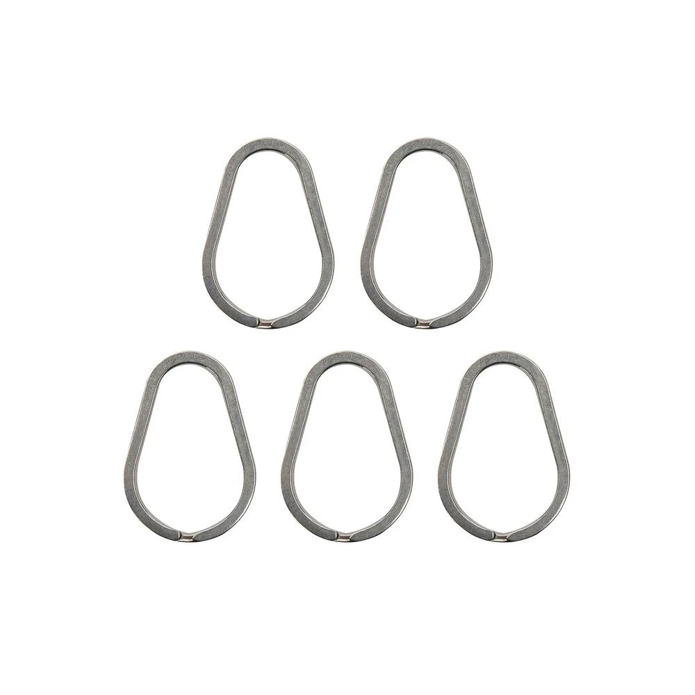 Highland Tear Drop Split Rings (5 pack)