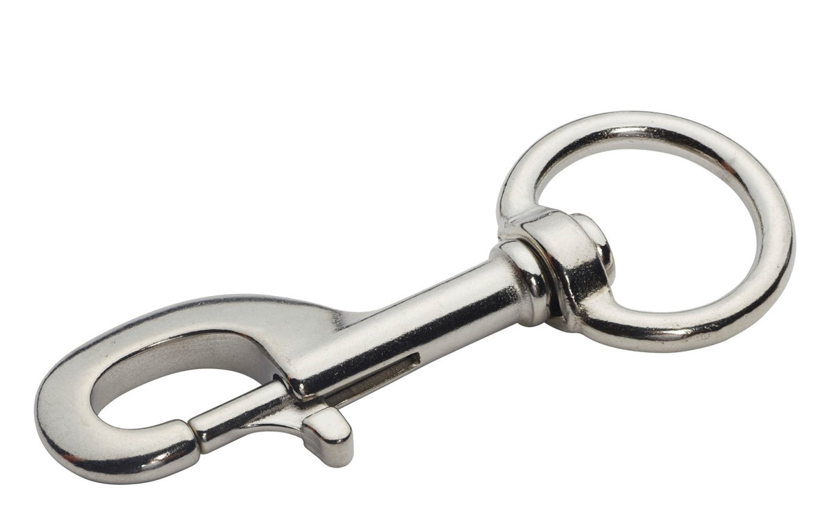 OMS BigGrip Stainless Steel Bolt-Snap 4.5"