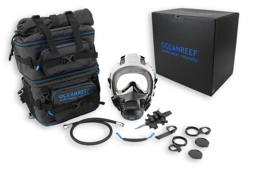 Ocean Reef Neptune III Full Face Diving Mask with Integrated Second Stage