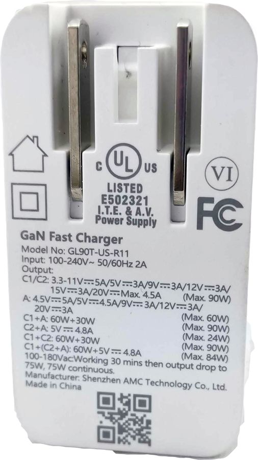 90watt GaN USB C PD Charger (Hydra 8K, or any USB product)