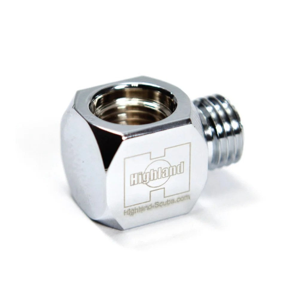 Highland 90 Degree Gauge Adapter