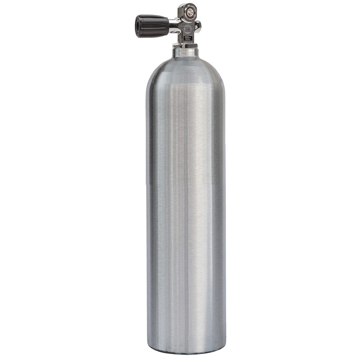 Catalina AL30 30 cu ft Aluminum Scuba Tank - Brushed with Sherwood K-Valve