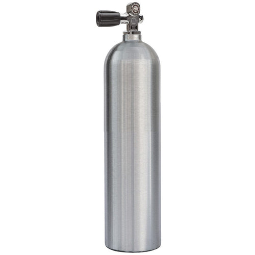 Catalina AL30 30 cu ft Aluminum Scuba Tank - Brushed with Sherwood K-Valve
