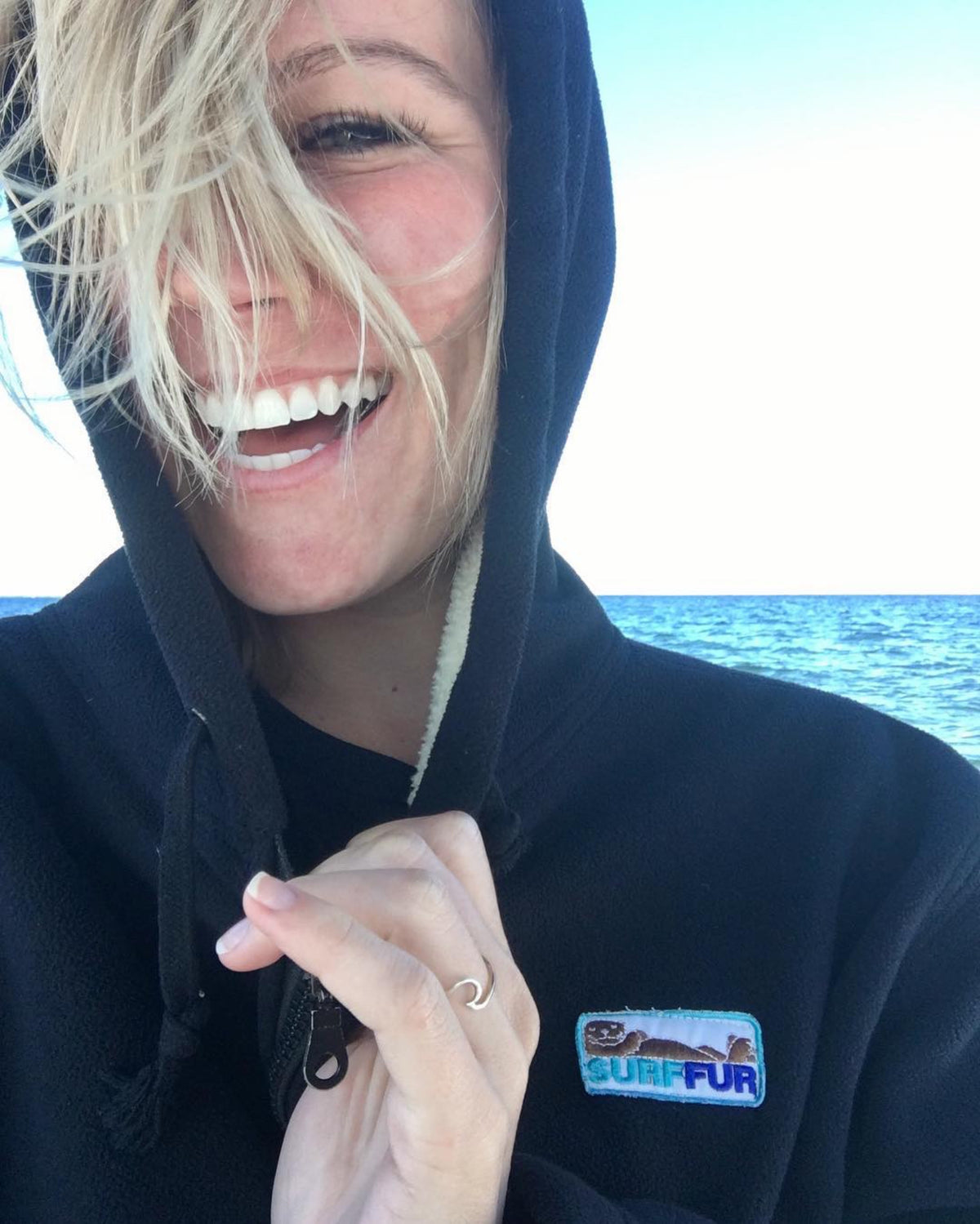 Surf-fur 'SurfCheck' Surf Hoodie