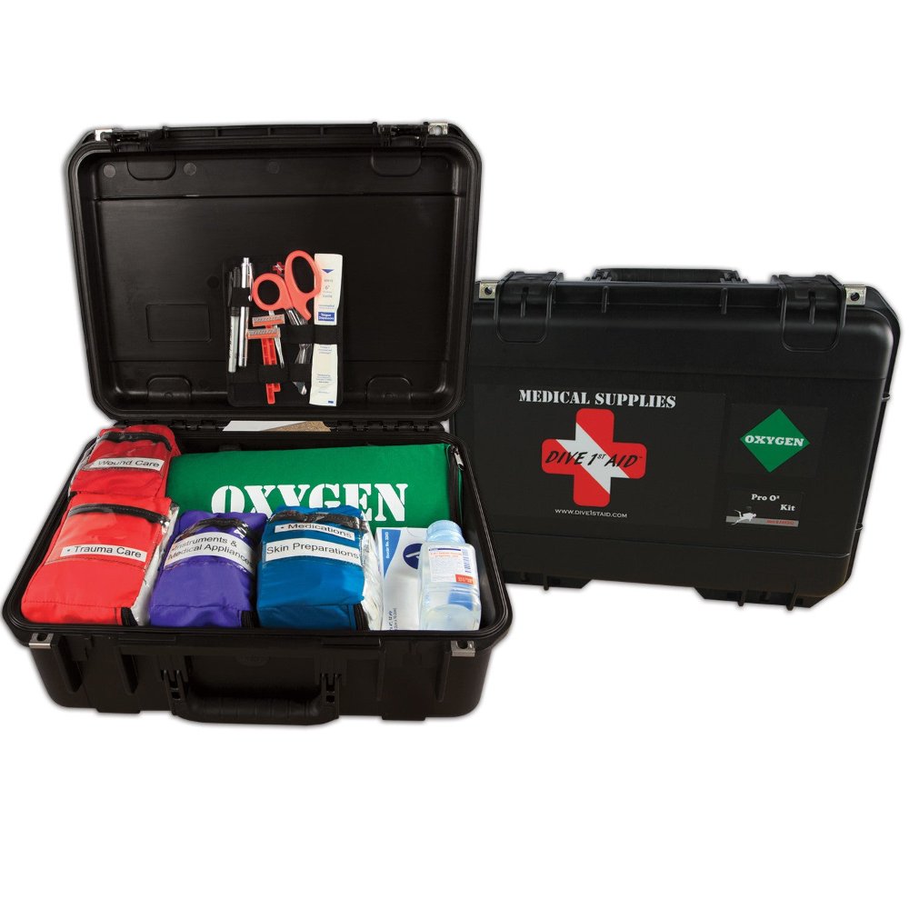 Dive 1st Aid Pro O2 Kit (Hard Case)