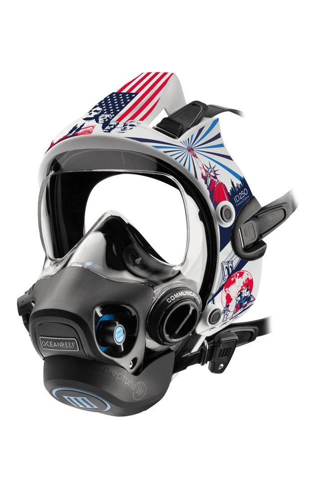 Ocean Reef Neptune III ID250 Full Face Diving Mask (250 Edition)