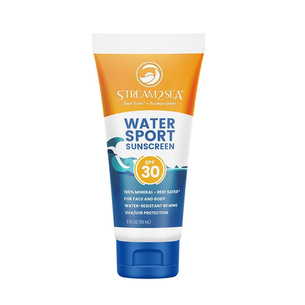 Stream2Sea Sunscreen For Body Sport SPF 30 (Travel & Bulk)