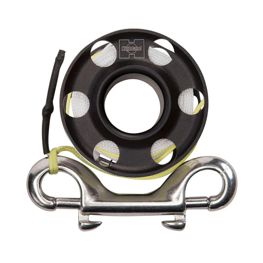 Highland Aluminum Mini Spool with Dyneema® Leader
