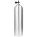 Catalina AL100 100 cu ft Aluminum Scuba Tank - Brushed with Sherwood K-Valve