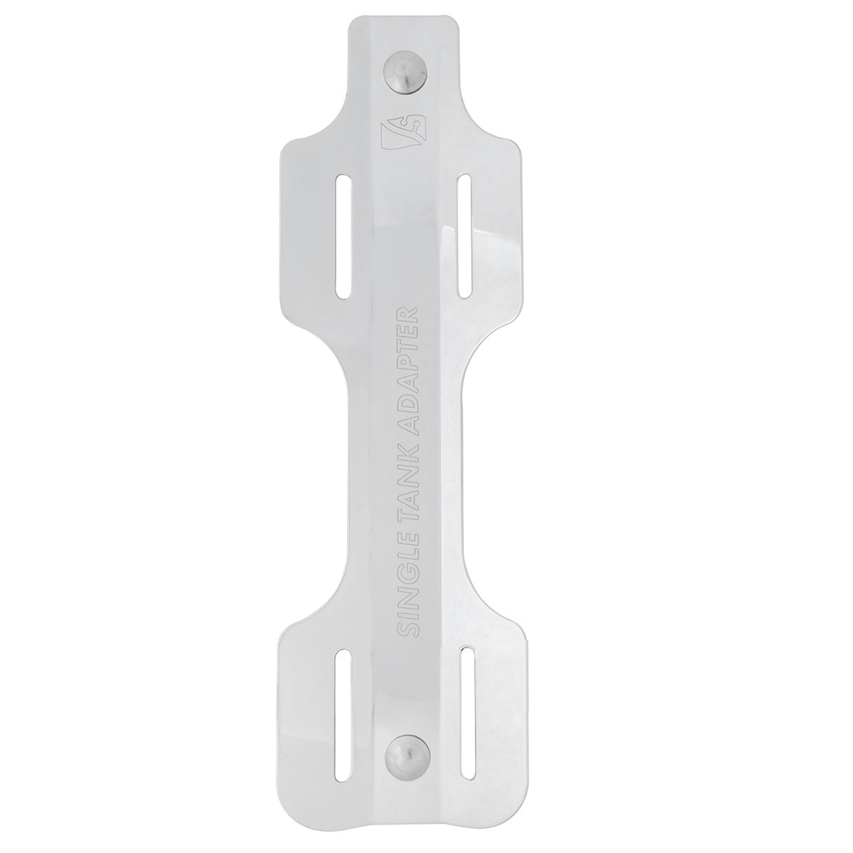 BACKPLATE SINGLE TANK ADAPTOR - SS