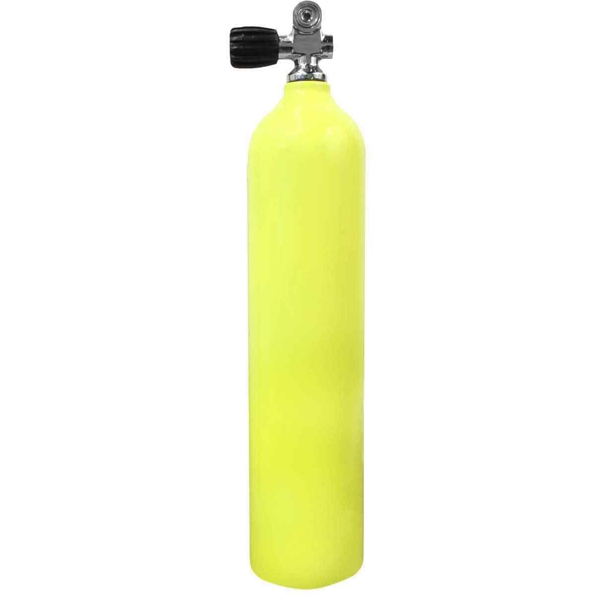 Catalina AL19 19 cu ft Aluminum Scuba Tank - Yellow with Sherwood K-Valve