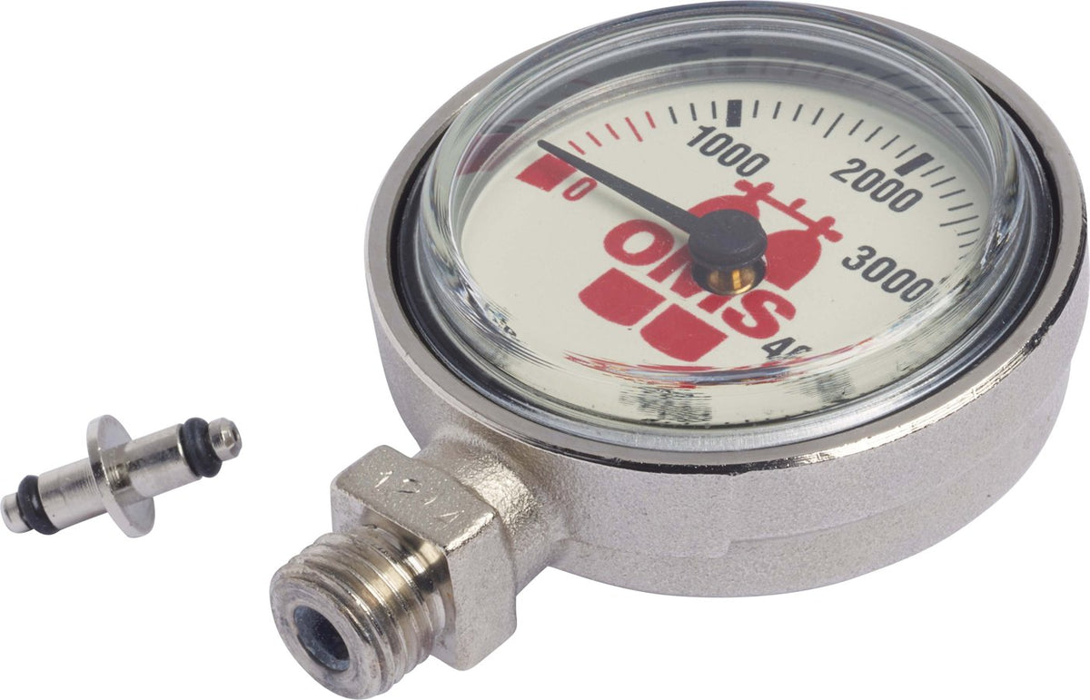 OMS Stage SPG, 0 - 5500 PSI (Including Swivel, without HP Hose)