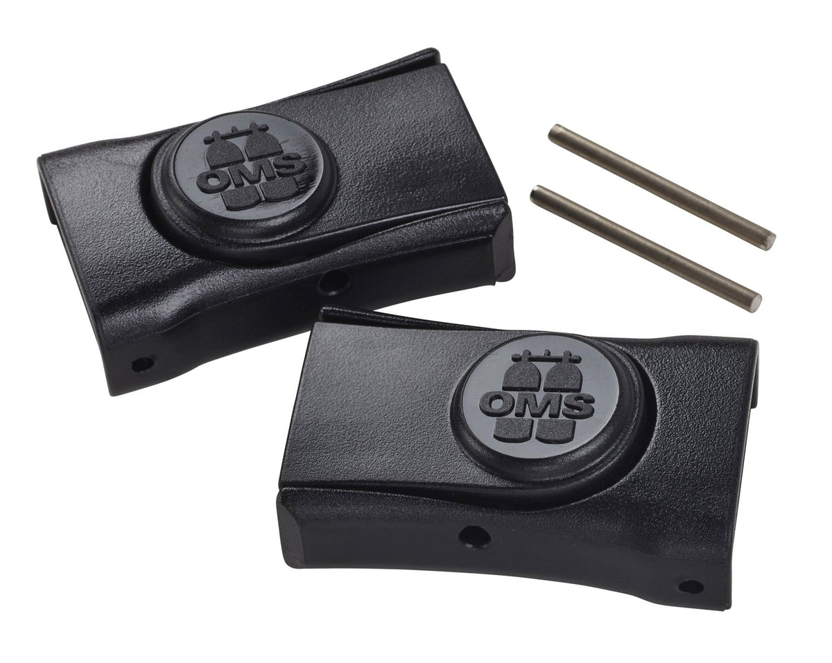 OMS Mask Buckles (Pair) with 2 Pins