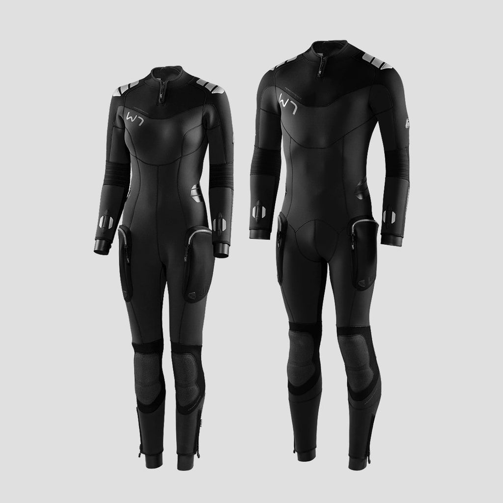 Waterproof W7 7mm Fullsuit with Back Zip
