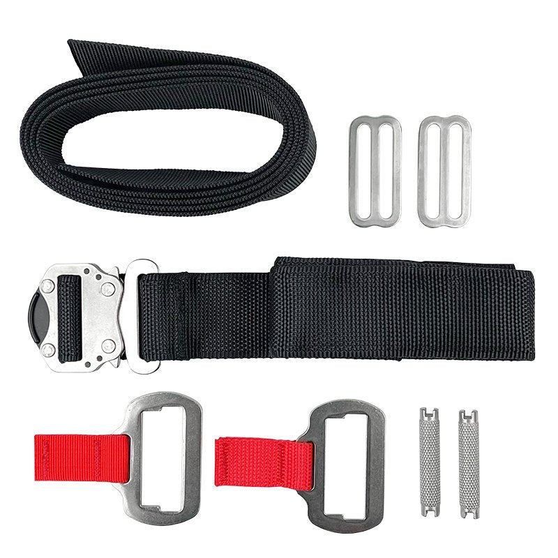 OMS PS Complete Waist Strap Assembly w/ Stainless Steel Buckles & Webbing
