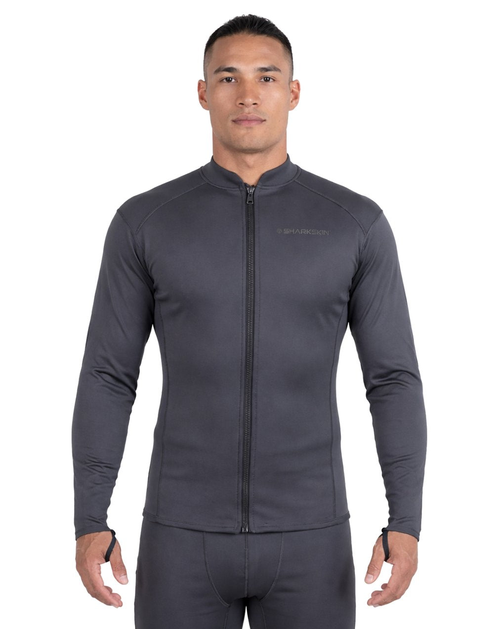 Sharkskin Titanium 2 Chillproof Long Sleeve Full Zip Top