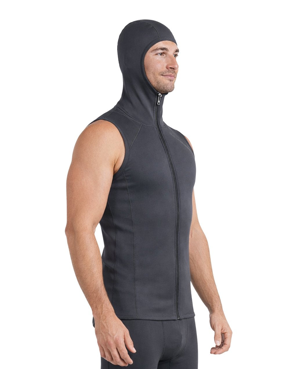 Sharkskin Titanium 2 Chillproof Vest with Hood, Full Zip