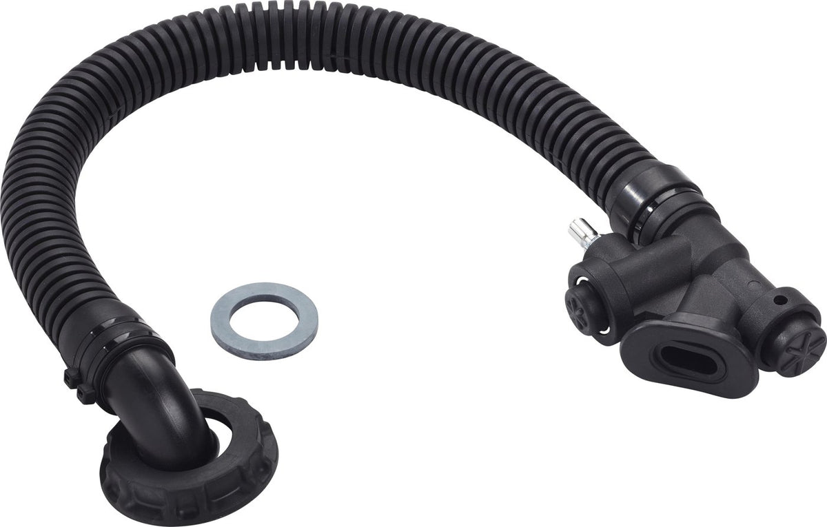 OMS Complete BC Airway: Elbow, Corrugated Hose 19", Inflator & Gasket