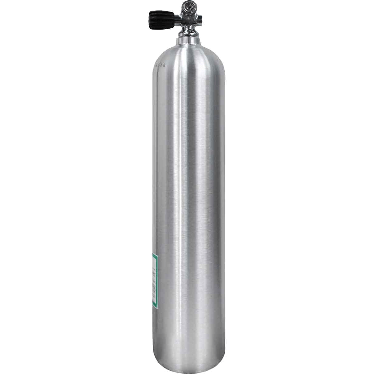 Catalina AL40 40 cu ft Aluminum Scuba Tank - Brushed with Sherwood K-Valve