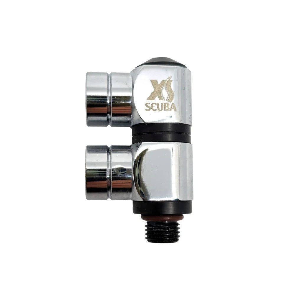 XS Scuba LP Dual-Port Swivel Adapter