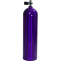 Catalina AL80 80 cu ft Aluminum Scuba Tank - Electric Purple with Sherwood K-Valve