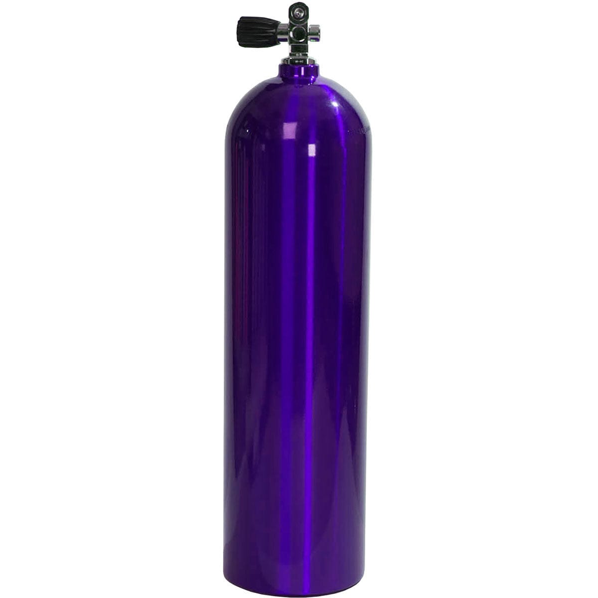 Catalina AL80 80 cu ft Aluminum Scuba Tank - Electric Purple with Sherwood K-Valve