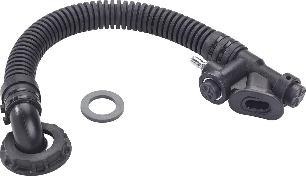 OMS Complete BC Airway: Elbow, Corrugated Hose 13", Inflator & Gasket
