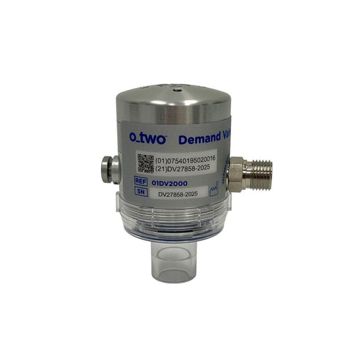 Dive 1st Aid Oxygen Demand Valve (ODV) with 6 ft Green Hose