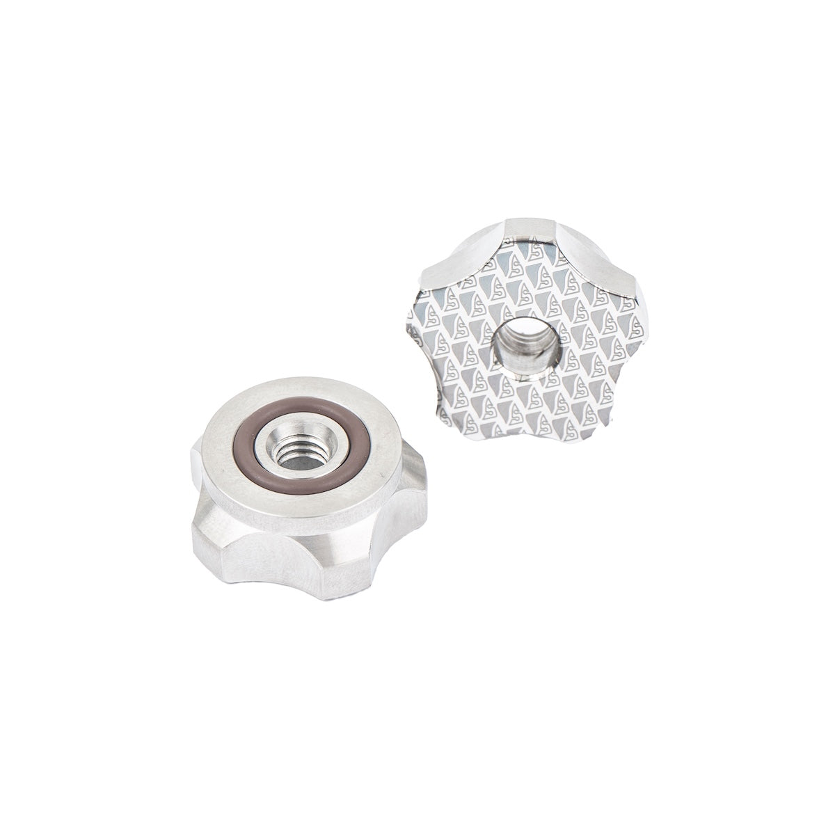EZ NUTS - SS SCALLOPED THUMBWHEELS (SET)