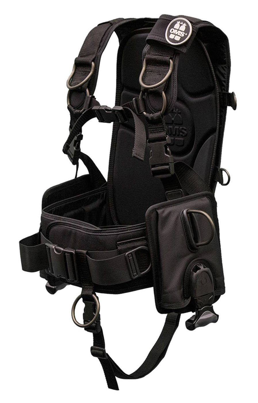 OMS IQ LITE CB Harness w/ Cummerbund and 6lb Vertical Weight Pockets