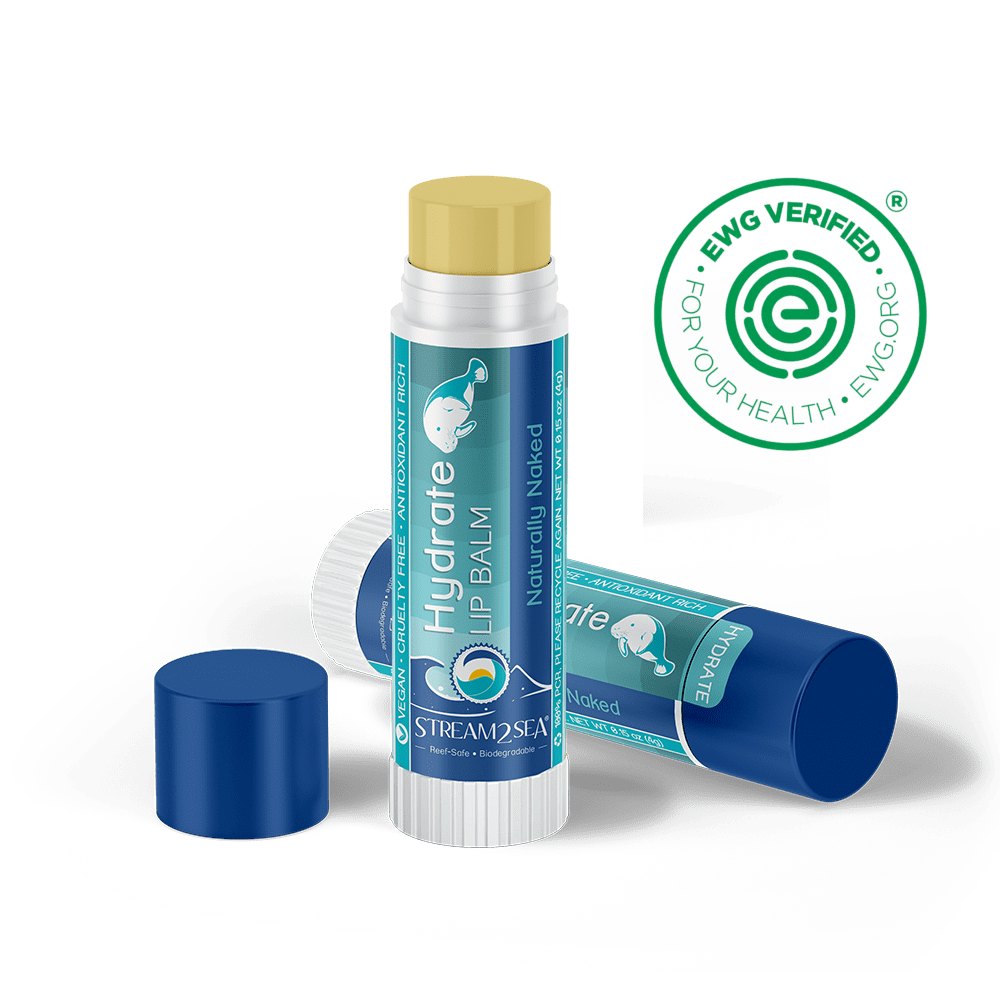 Stream2Sea Hydrate Lip Balm with Hemp Oil