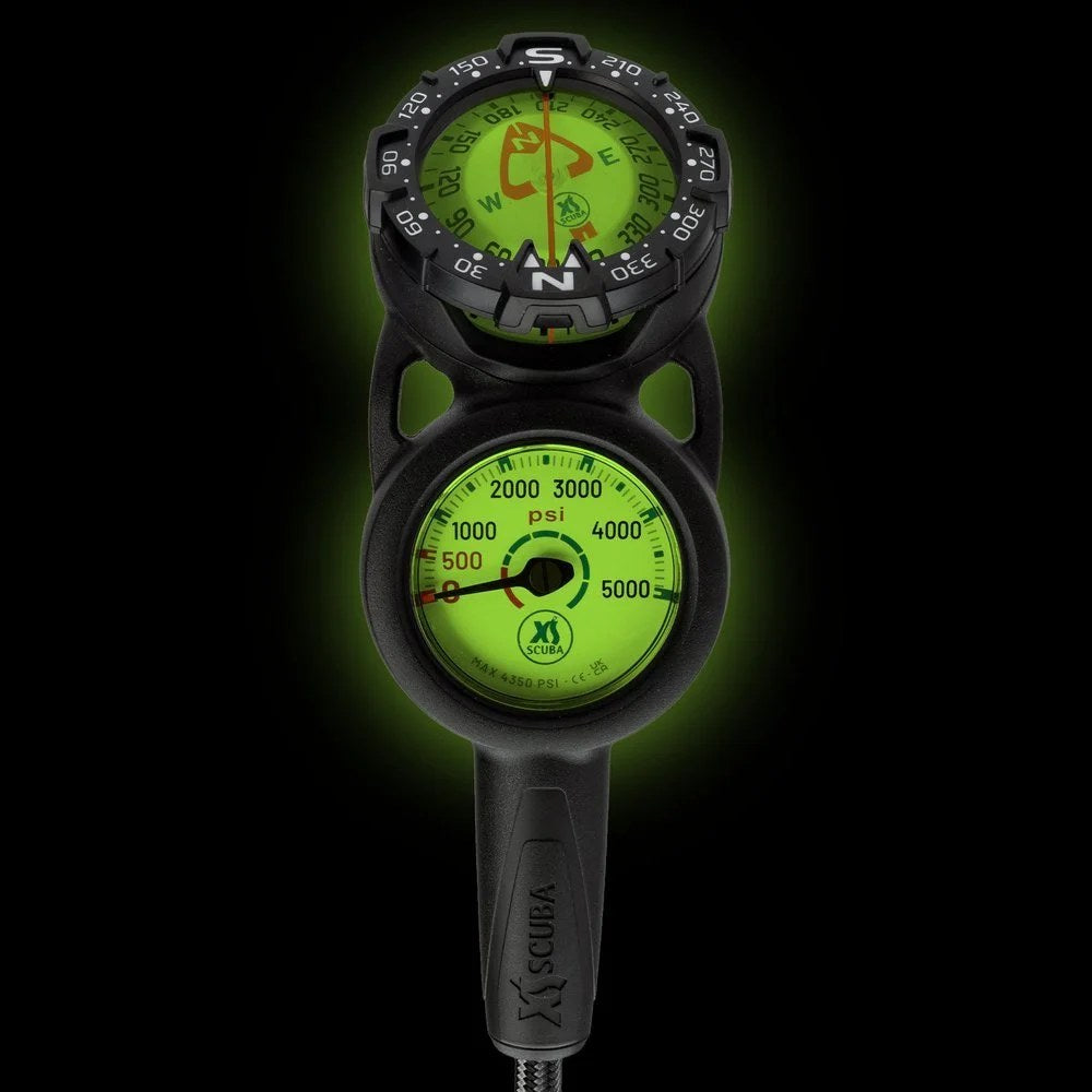 XS Scuba QuikVu Console – Pressure & Compass
